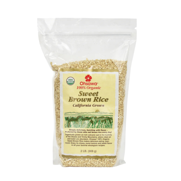 Organic Sweet Brown Rice