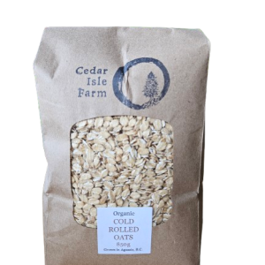 Cedar Isle Farm Organic Cold Rolled Oats