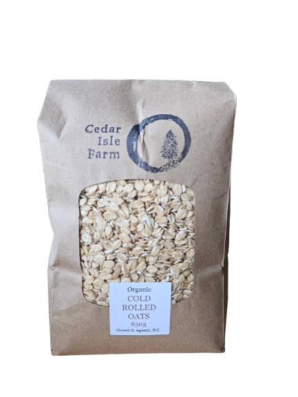 Cedar Isle Farm Organic Cold Rolled Oats