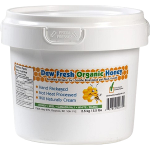 Dew Fresh Organic Honey 2.5kg